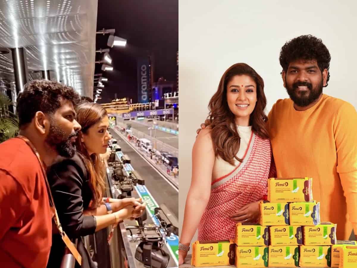 Nayanthara in Saudi Arabia with family for Formula 1 weekend; dismisses separation rumours