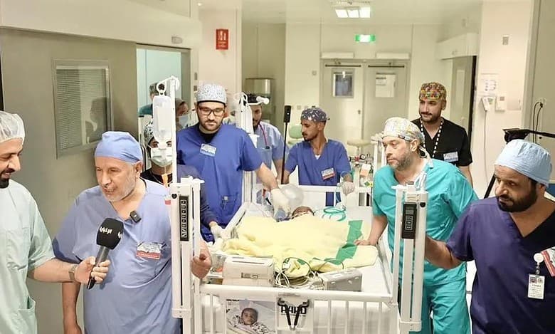 Saudi surgeons successfully separate Nigerian conjoined twins 'Hasna and Hasina'