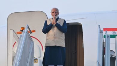 Prime Minister Narendra Modi leaves for Bhutan