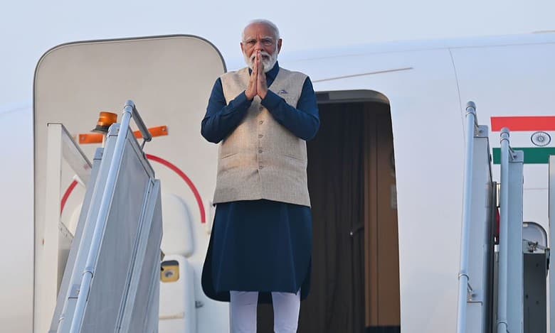 Prime Minister Narendra Modi leaves for Bhutan