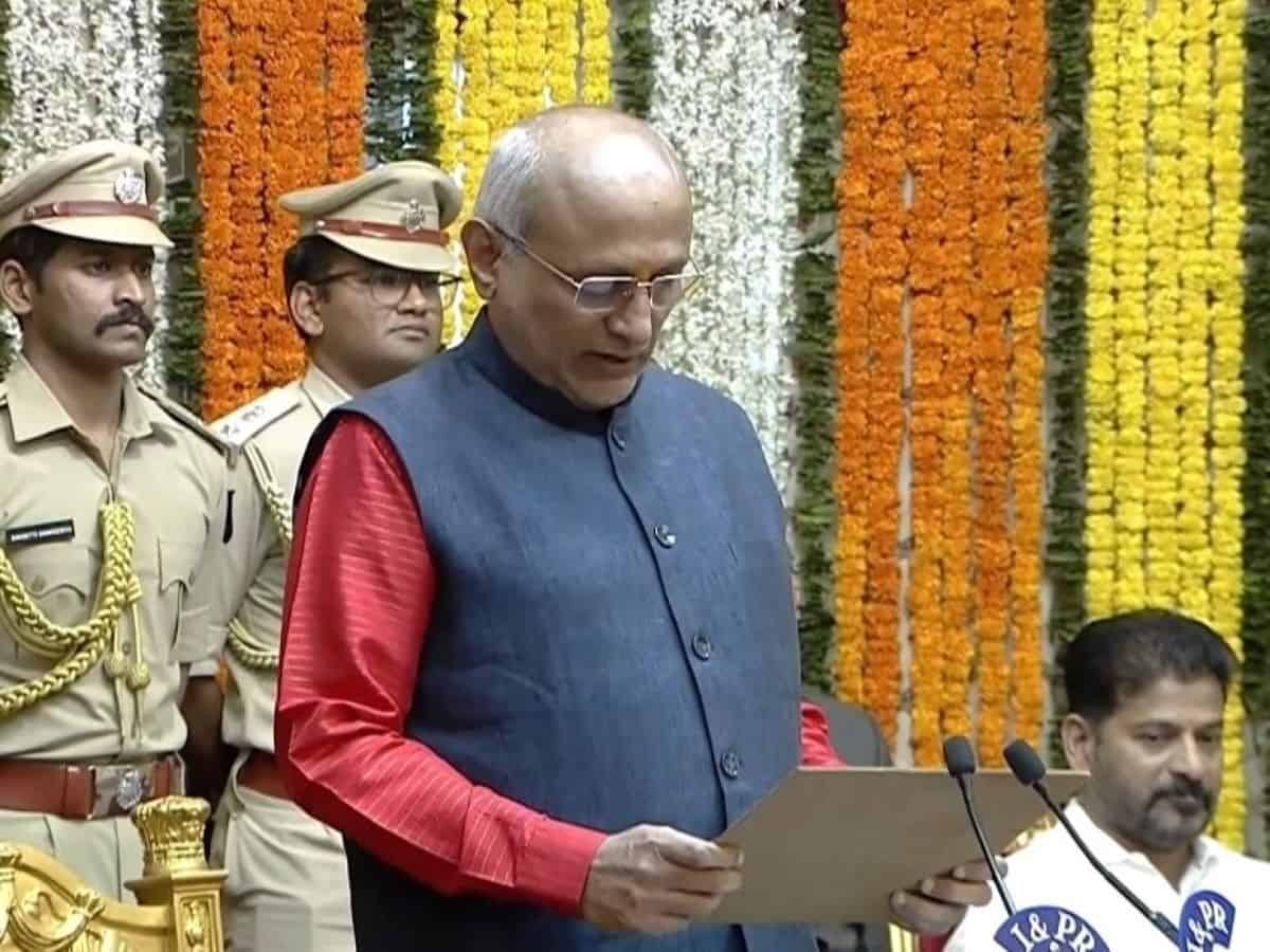 Telangana Governor Radhakrishnan