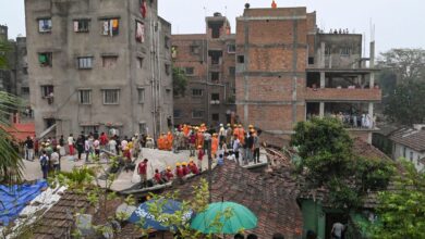 Rescue operation underway after a five-storey under-construction building collapsed