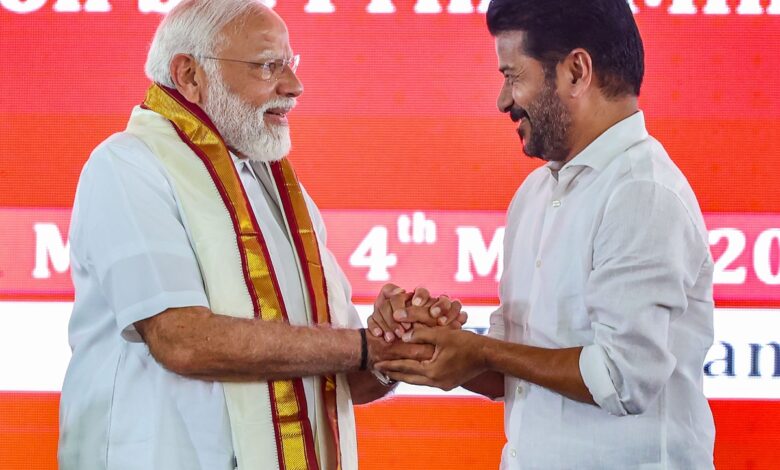 Telangana CM calls PM Modi 'big brother', seeks Centre's help in state's growth