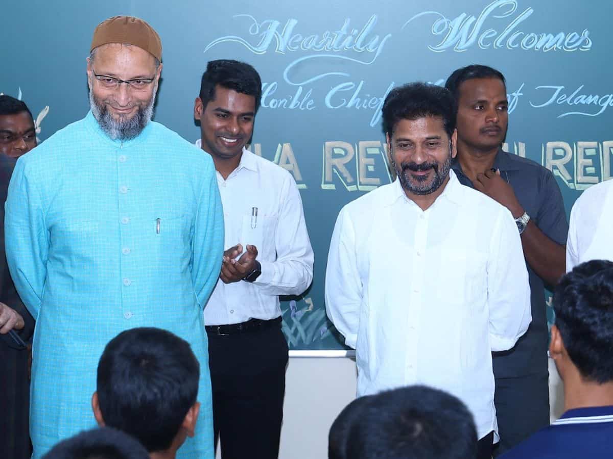 Hyderabad: CM inaugurates TMREIS school, college at Ibrahimbagh