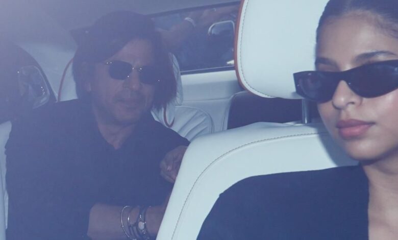 SRK with family arrives in Jamnagar for Anant Ambani, Radhika Merchant's pre-wedding celebrations