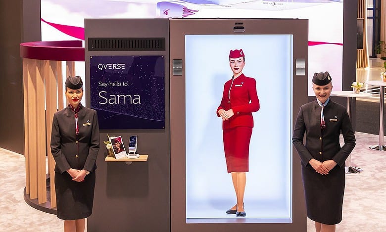 Watch: Meet Sama 2.0, world's first-ever AI digital human cabin crew
