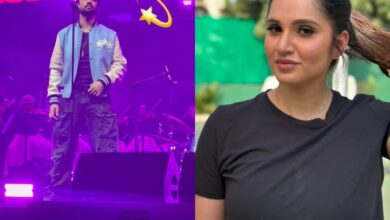 Sania Mirza attends Pak singer Atif Aslam's concert