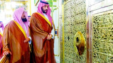 Saudi Crown Prince Mohammed bin Salman arrives in Madinah