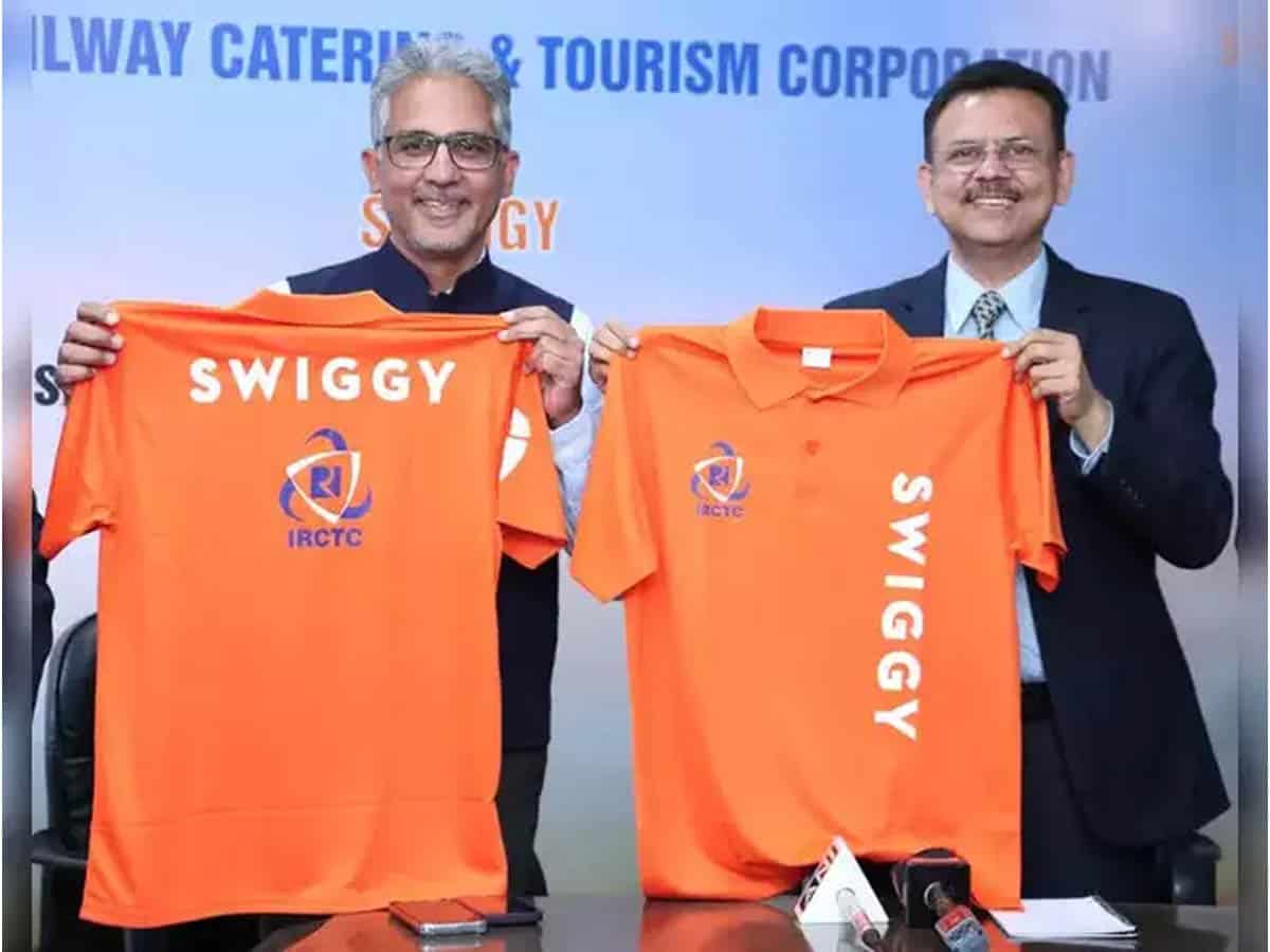 Swiggy partners with IRCTC to provide food delivery service on trains