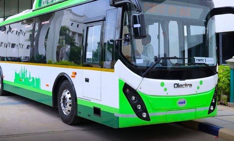 TGSRTC launches six electric AC buses for IT Corridor