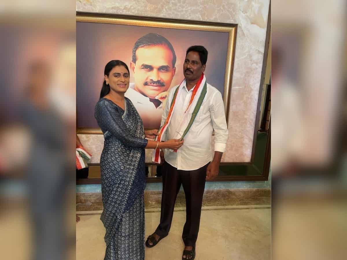 AP: Peeved over being denied ticket, YSRCP MLA joins Congress