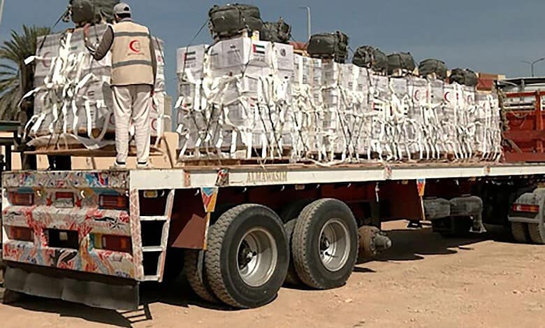 UAE, Egypt deliver 11th airdrop of humanitarian aid to Gaza