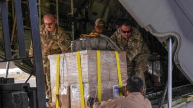 US, Jordan conduct joint aid airdrop to Gaza