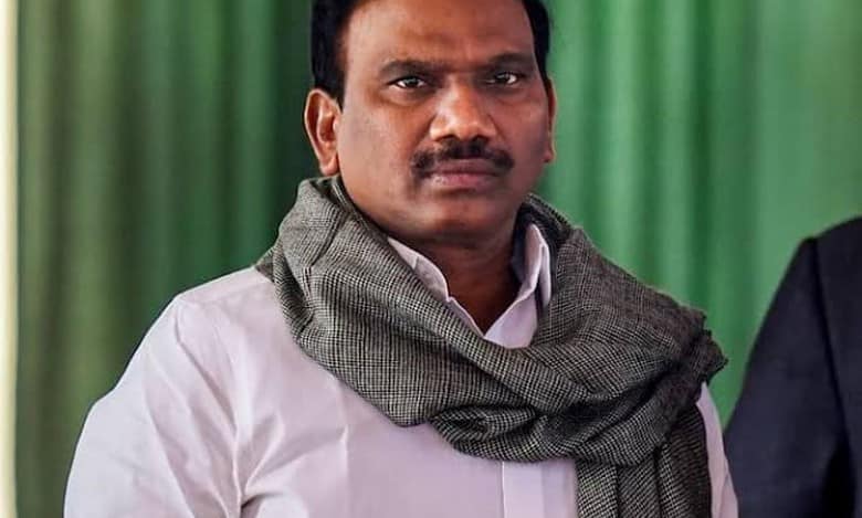 DMK MP A Raja claims 'India not a nation,' BJP demands arrest