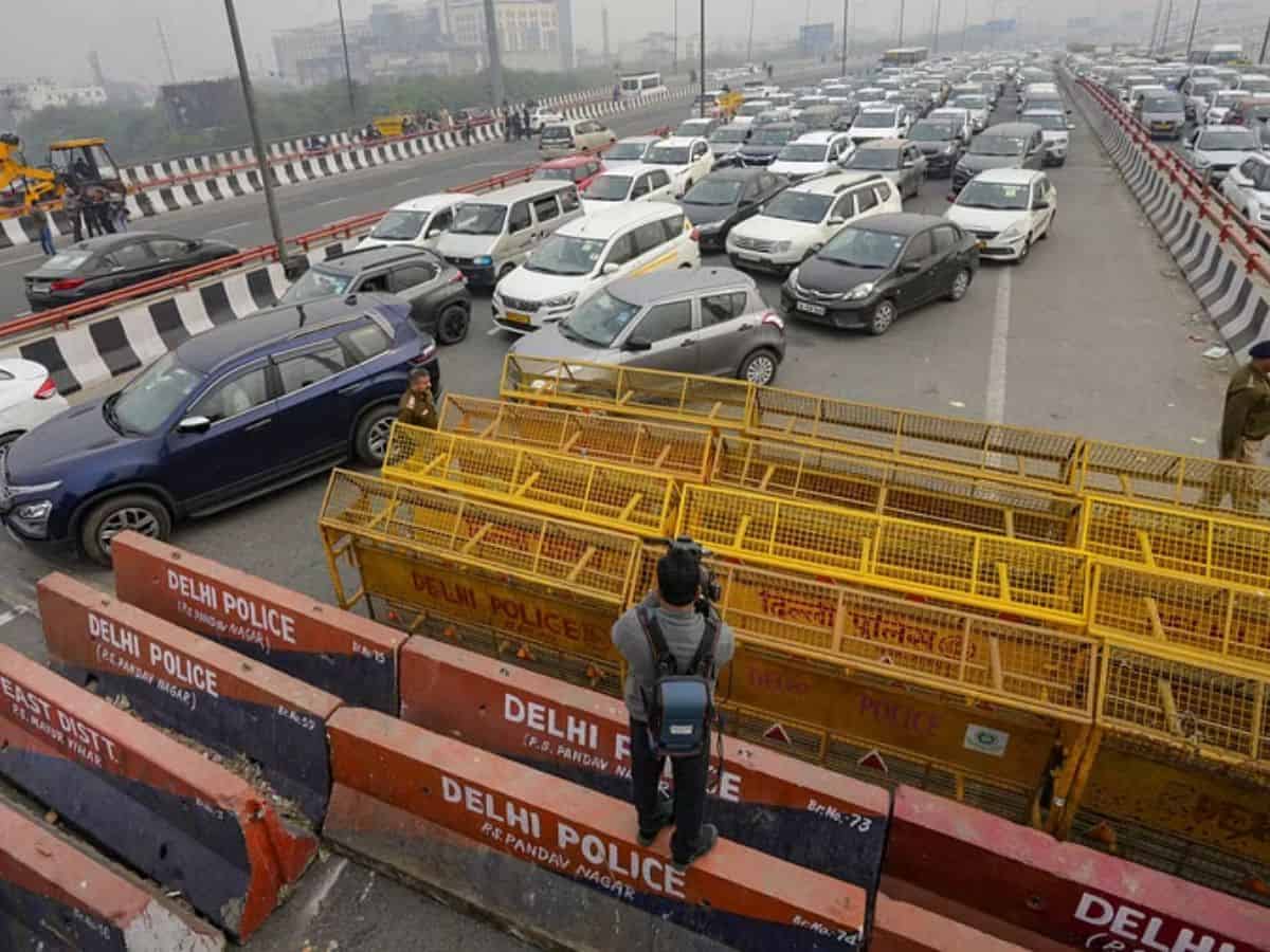 Farmers Protest: Traffic affected at Delhi borders, say police; security mounted