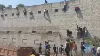 Watch: Families climb walls to help their wards cheat in Class 10 Haryana boards