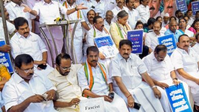 Congress organises dharna in front of Kerala Raj Bhavan against CAA enforcement