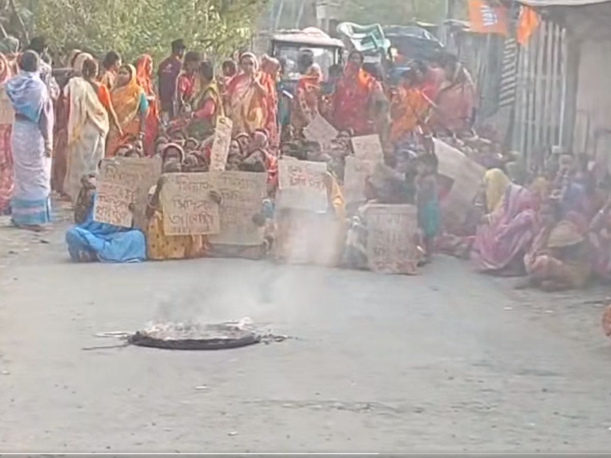 Fresh protests erupt in Sandeshkhali as locals demand arrest of 3 TMC leaders