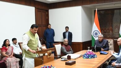 Delhi: AAP leader Sanjay Singh takes oath of RS MP