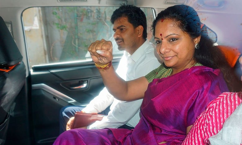 Delhi excise policy case: Court extends ED custody of Kavitha till March 26