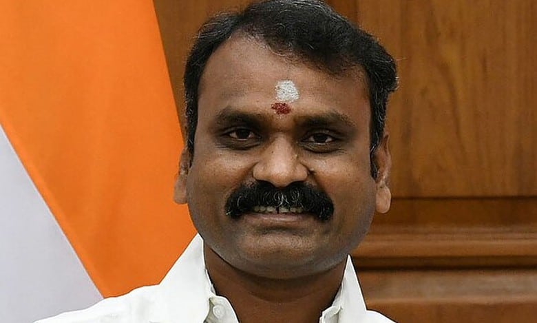 Union Minister L Murugan files nomination from Nilgiris