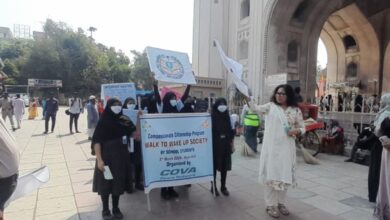 Hyderabad students conduct rally to bring awareness on social issues