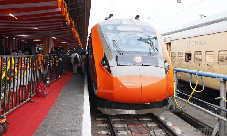 PM Modi flags off 2nd Secunderabad-Vizag Vande Bharat Express