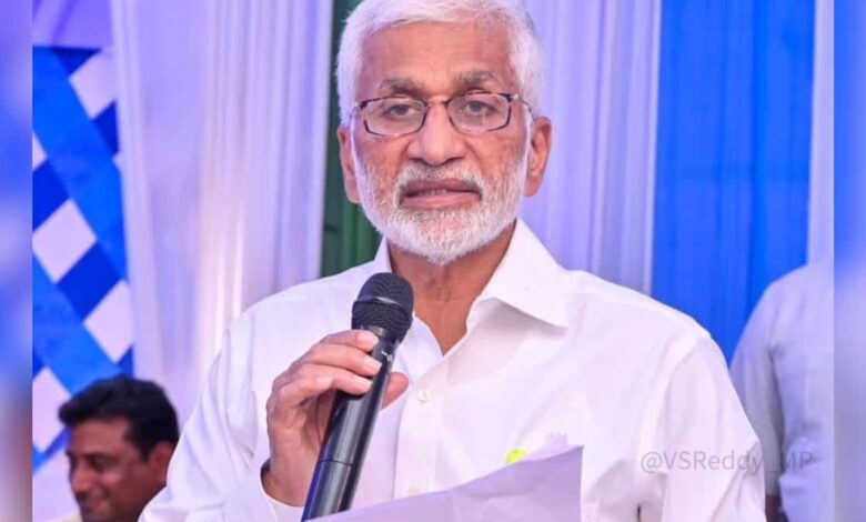 Ex-YSRCP MP Vijaysai Reddy