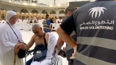170 volunteers provide medical care to pilgrims at Grand Mosque during Ramzan