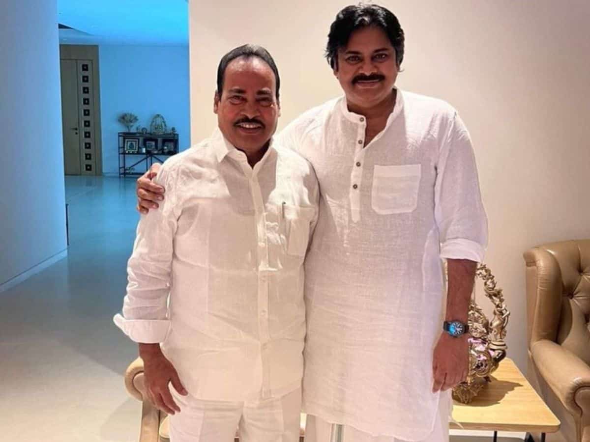 YCP Chittoor MLA Arani Srinivasulu meet Pawan Kalyan