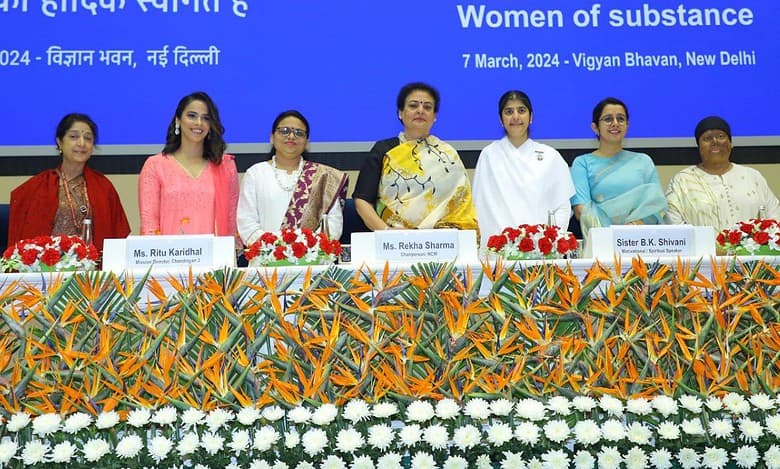 ahead of the International Women's Day, the National Commission for Women hosted a special programme