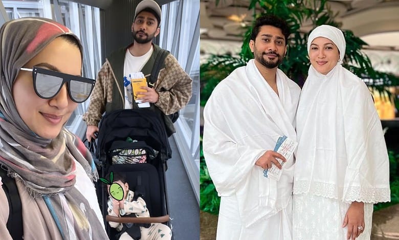 Gauahar Khan jets off to perform first Umrah with son Zehaan