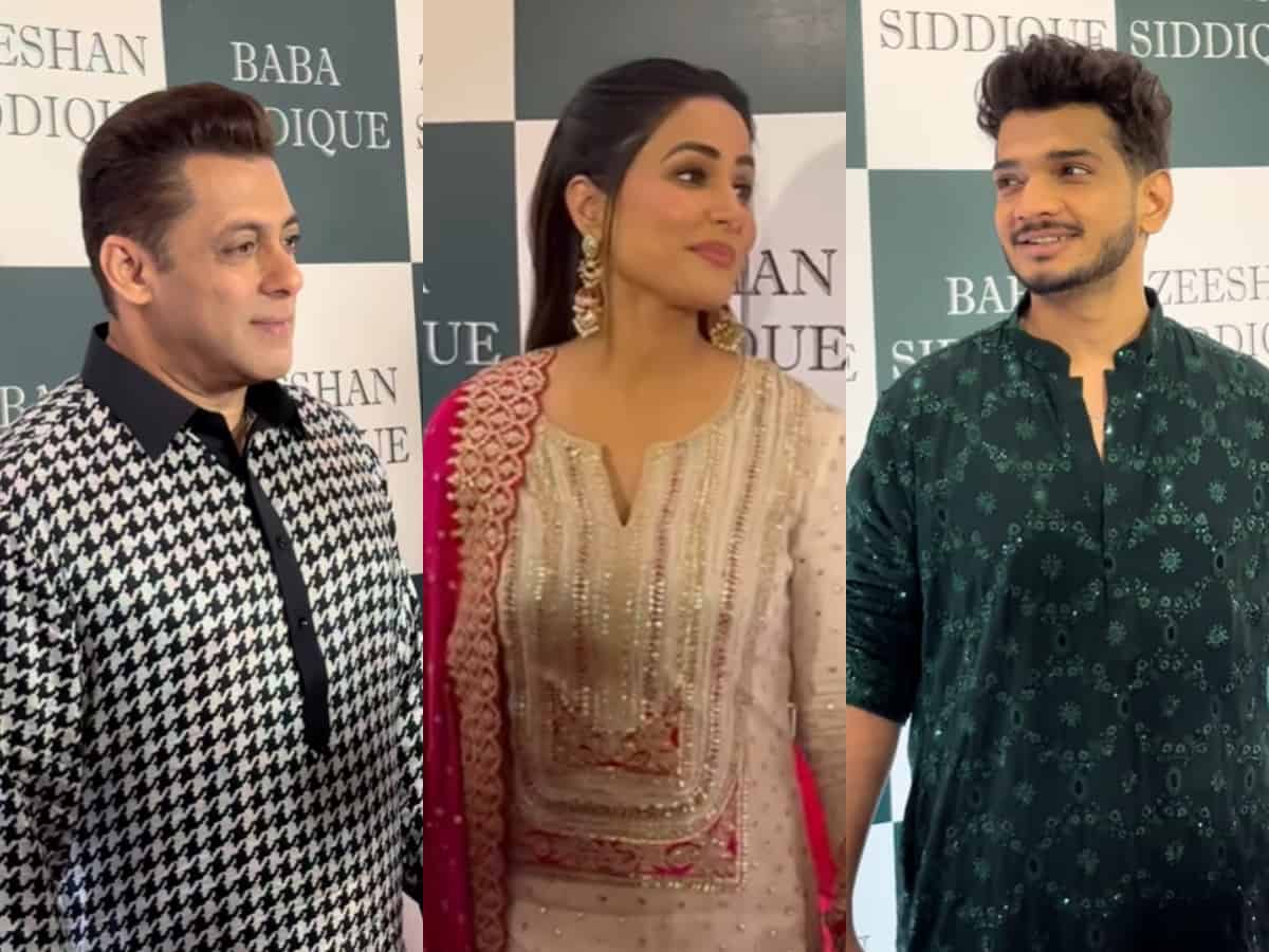 Salman, Munawar and more light up Baba Siddique's star-studded Iftar party