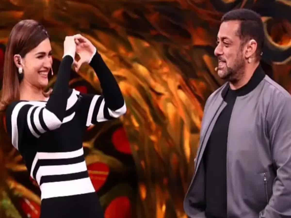 Kriti Sanon reveals she dreamt of debuting opposite Salman Khan