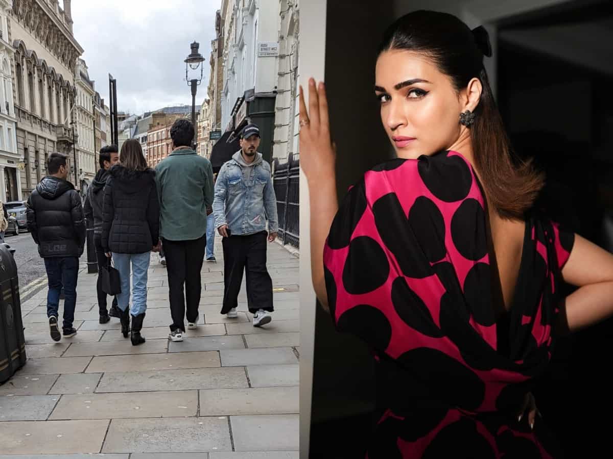 Kriti Sanon spotted with a 'mystery man' in London, pic goes viral