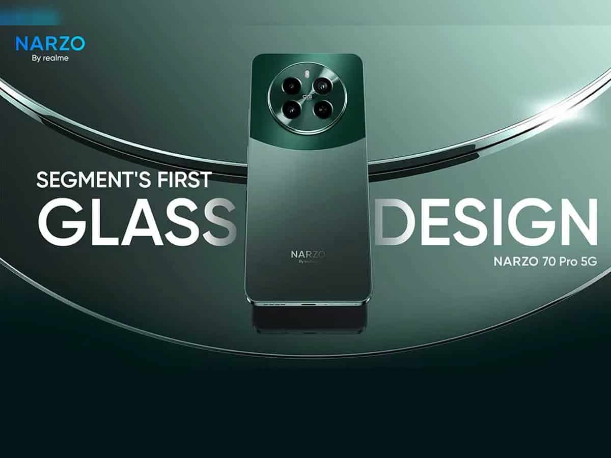 realme unveils industry-leading design with NARZO 70 Pro 5G