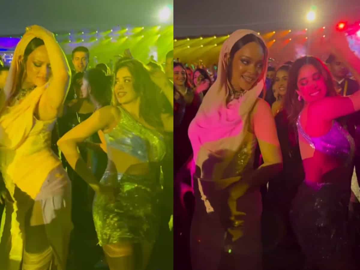 Rihanna dances to 'Zingaat' with Janhvi Kapoor, video goes viral