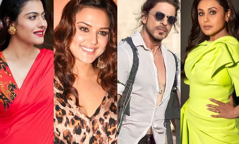 SRK, Kajol, Rani Mukerji, Preity Zinta perform together on stage