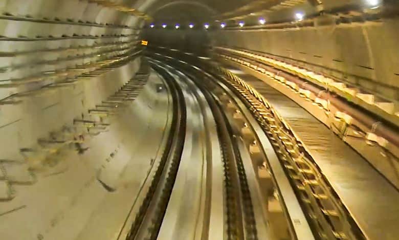 underwater metro rail service