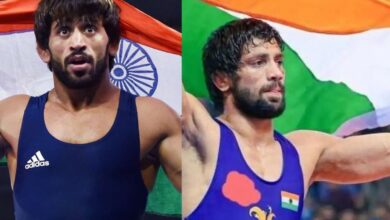 wrestler Bajrang Punia and Ravi Dahiya