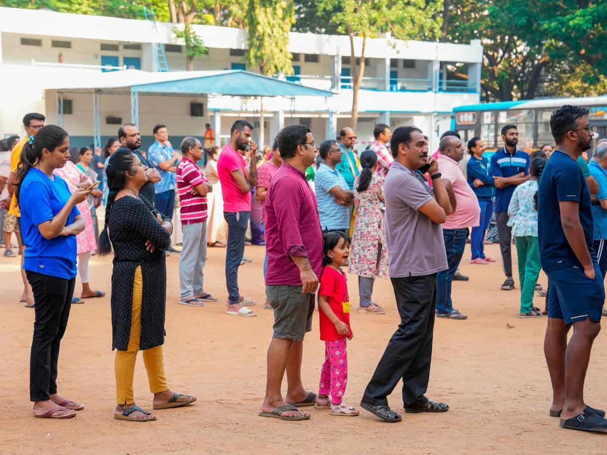 Bengaluru goes to poll amid heat wave-like situation