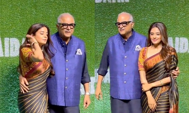 Watch: Boney Kapoor under fire for allegedly touching Priyamani 'improperly'
