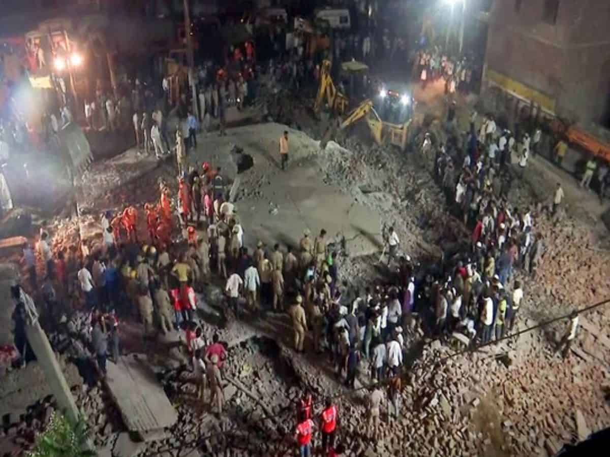 Building collapses in UP's Muzaffarnagar