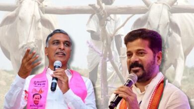 Revanth Reddy and Harish Rao battle on crop loan waiver