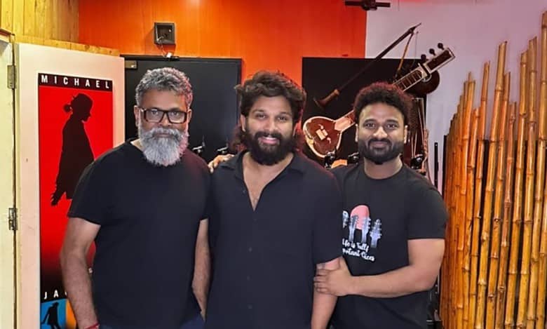DSP has a special place in his studio for Allu Arjun’s gift