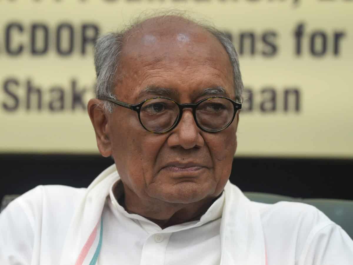 Never opposed ban on PFI as claimed by Amit Shah: Digvijaya Singh