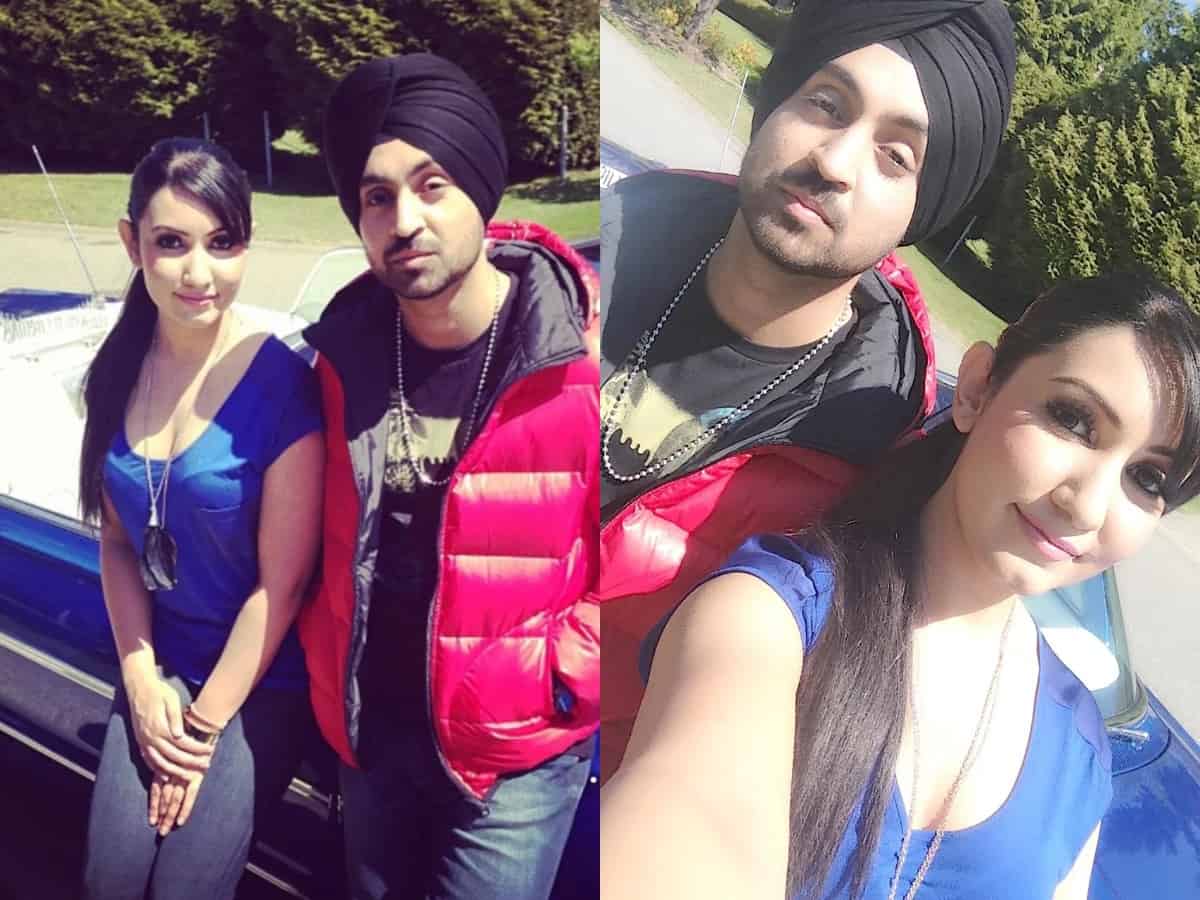 Diljit Dosanjh's pics with 'mystery lady' go viral, is she his wife?