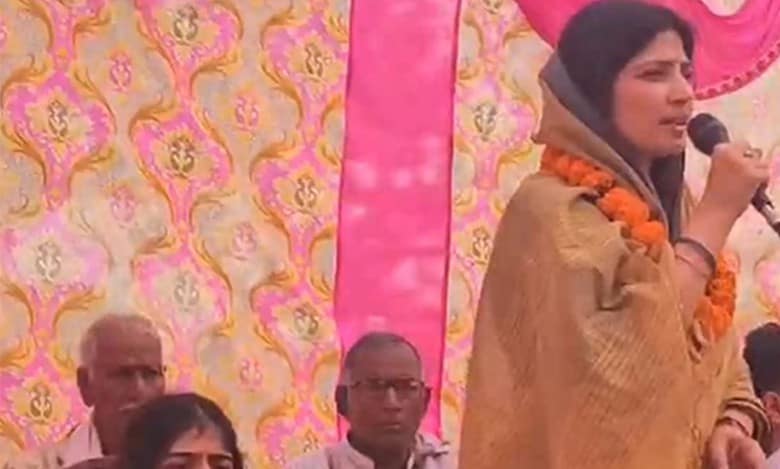 Dimple Yadav’s daughter begins campaigning for her in Mainpuri