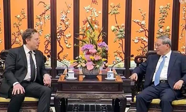 Elon Musk meets Premier Li Qiang