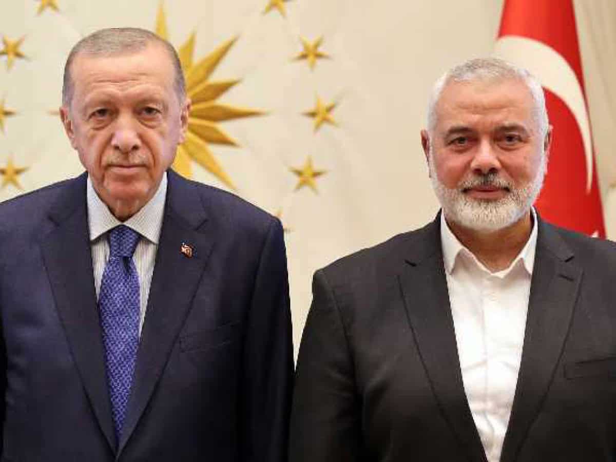 Turkey's President Erdogan to meet Hamas chief in Istanbul